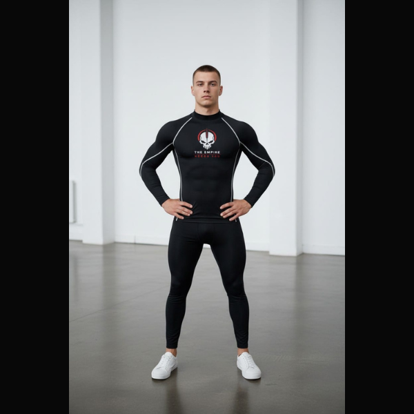 Dark Empire™ Dominus Compression Shirt – Black