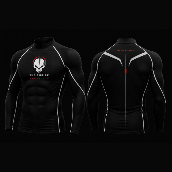 Dark Empire™ Dominus Compression Shirt – Black